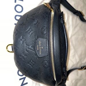 Louis Vuitton Empreinte Bumbag Black